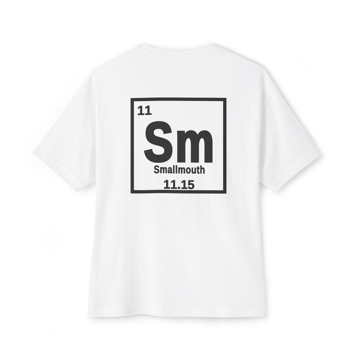 Smallmouth Bass 'Atomic Fishing' Tee — Vintage Atom Logo Graphic Shirt-1