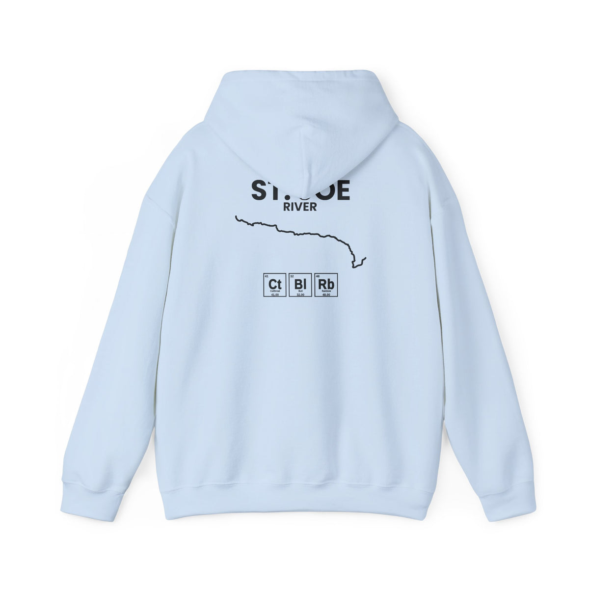 St. Joe River, Idaho Hoodie-11