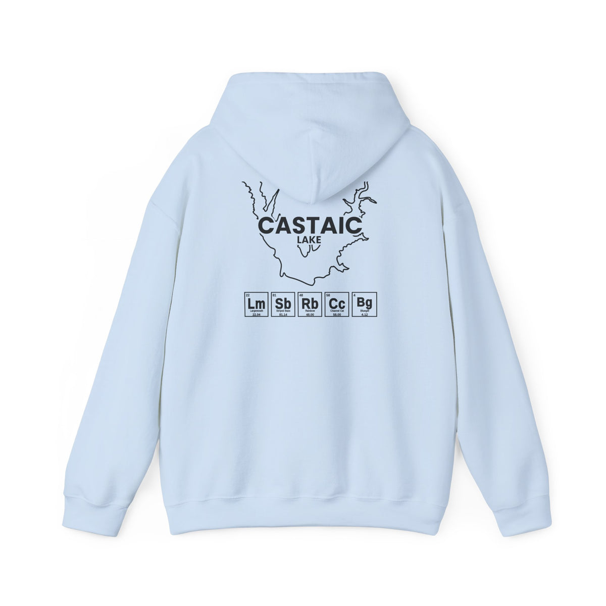 Castaic Lake, California Hoodie-11