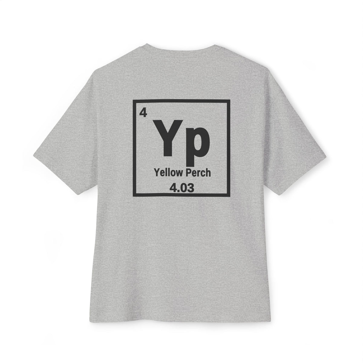 Yellow Perch 'Atomic Fishing' Tee — Vintage Atom Logo Graphic Shirt-9