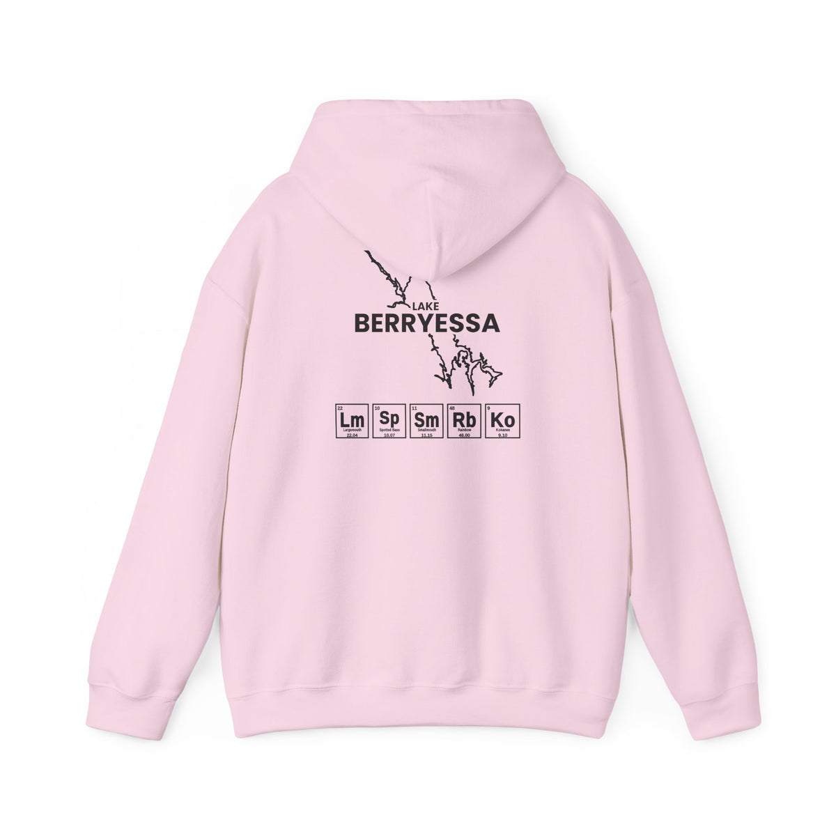 Lake Berryessa, California Hoodie-17
