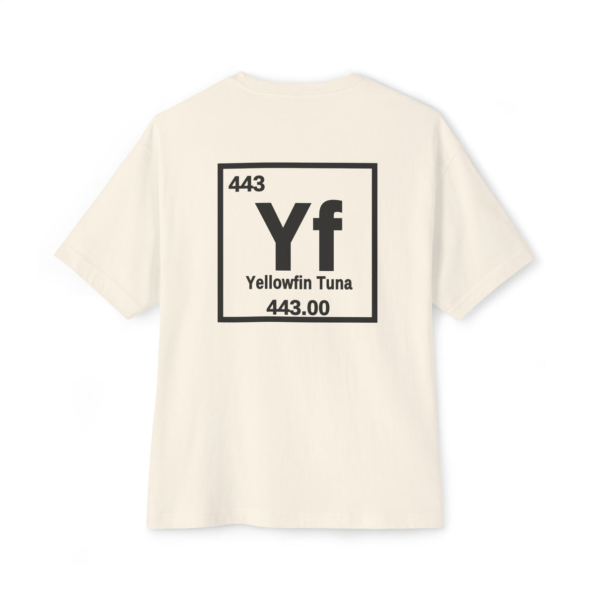 Yellowfin Tuna 'Atomic Fishing' Tee — Vintage Atom Logo Graphic Shirt-5