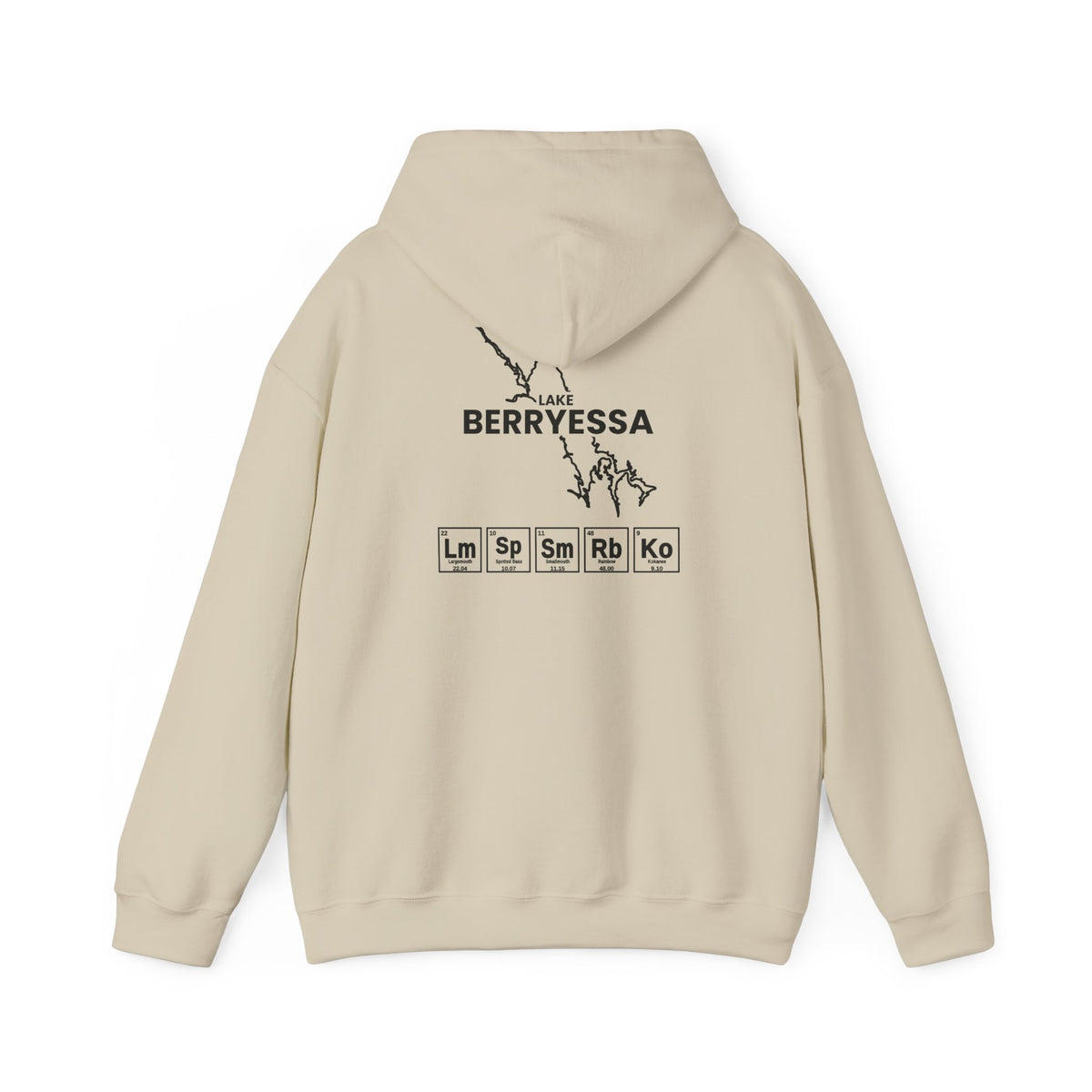 Lake Berryessa, California Hoodie-5