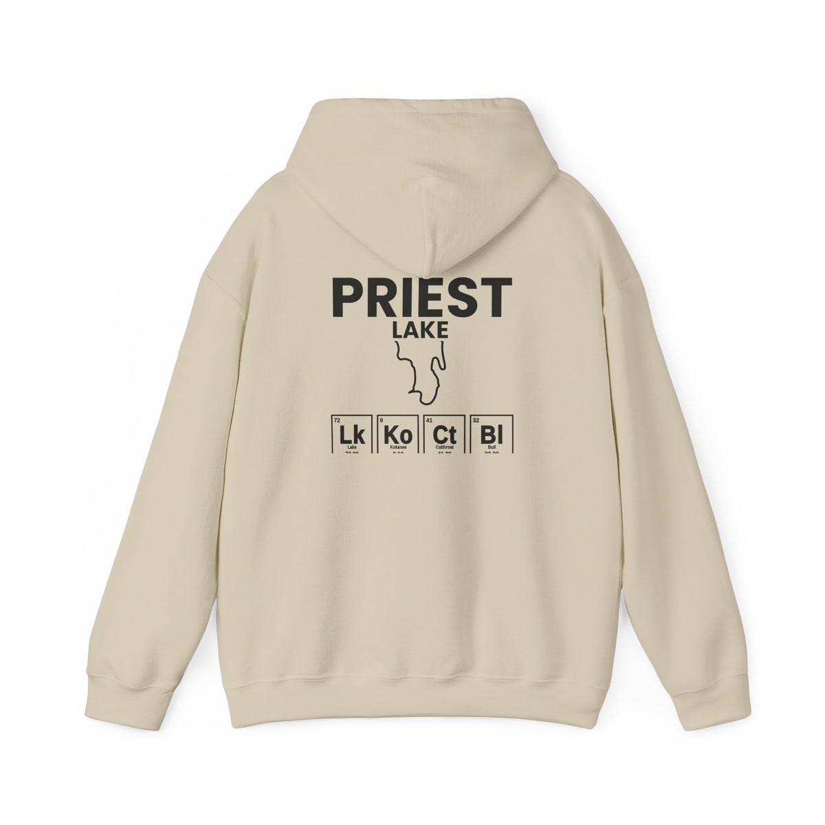 Priest Lake, Idaho Hoodie-5