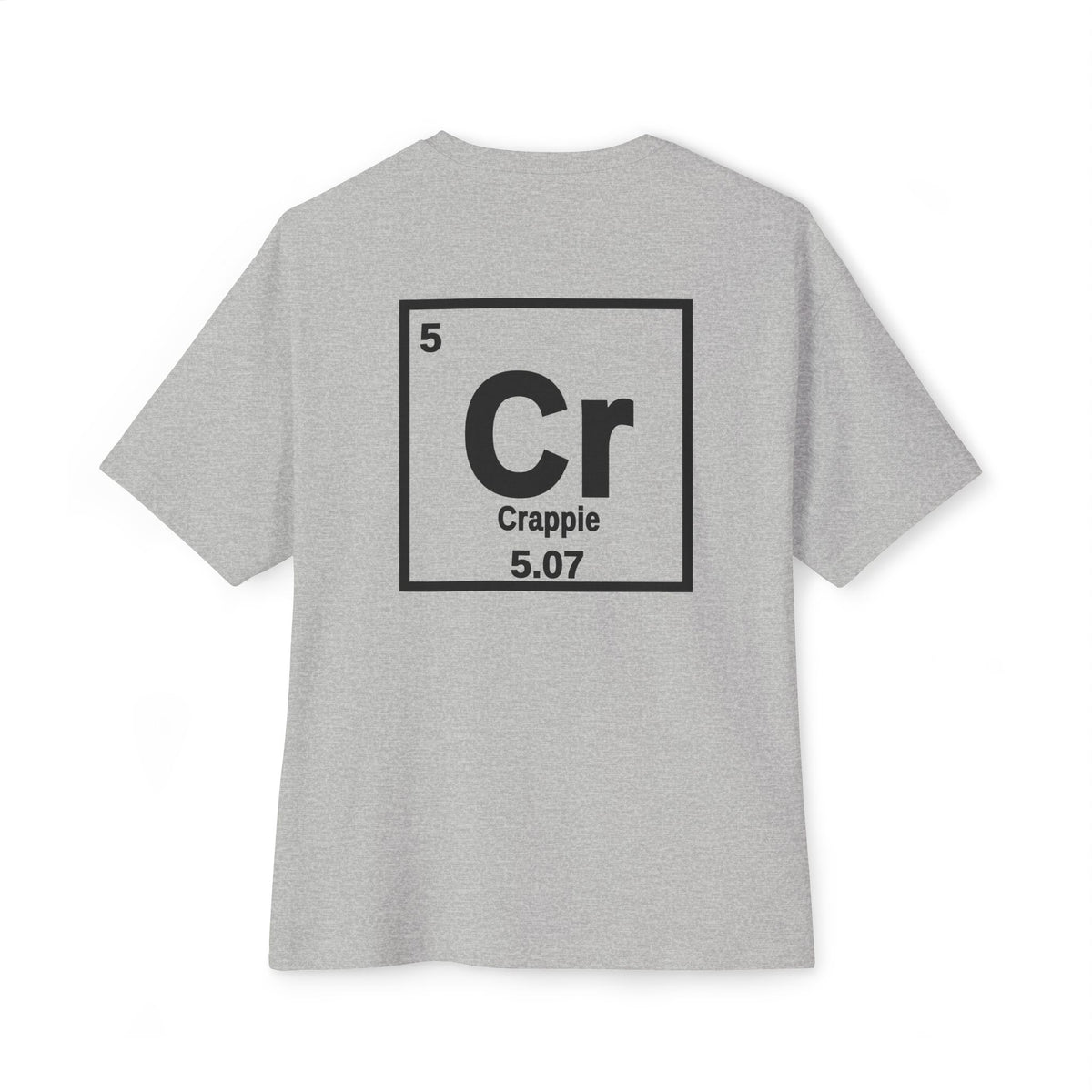 Crappie 'Atomic Fishing' Tee — Vintage Atom Logo Graphic Shirt-9