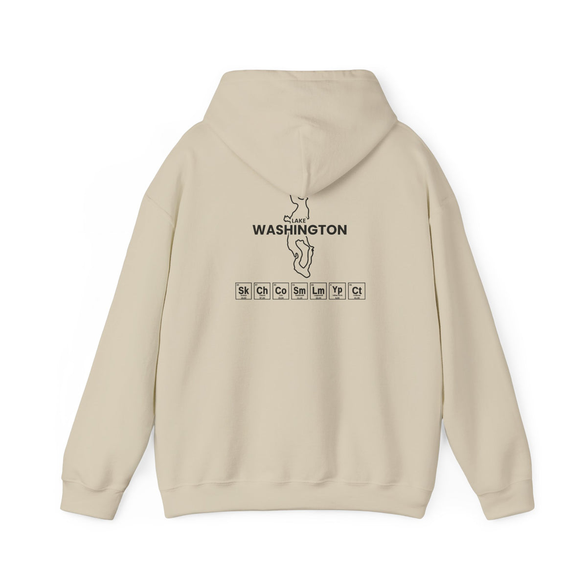 Lake Washington, Washington Hoodie-5