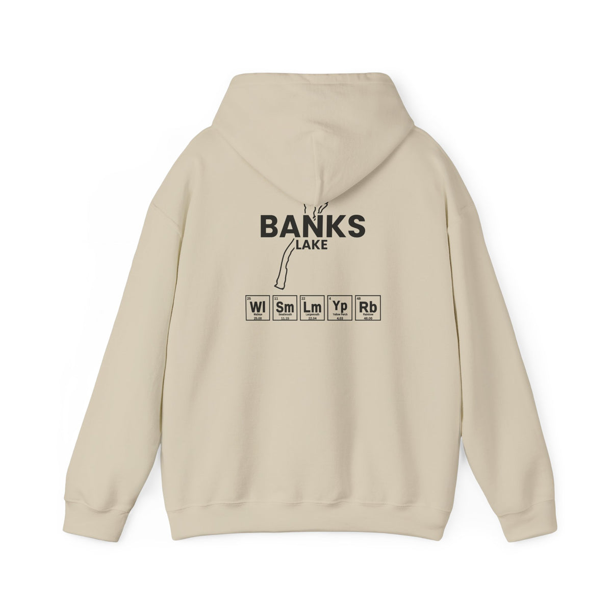 Banks Lake, Washington Hoodie-5