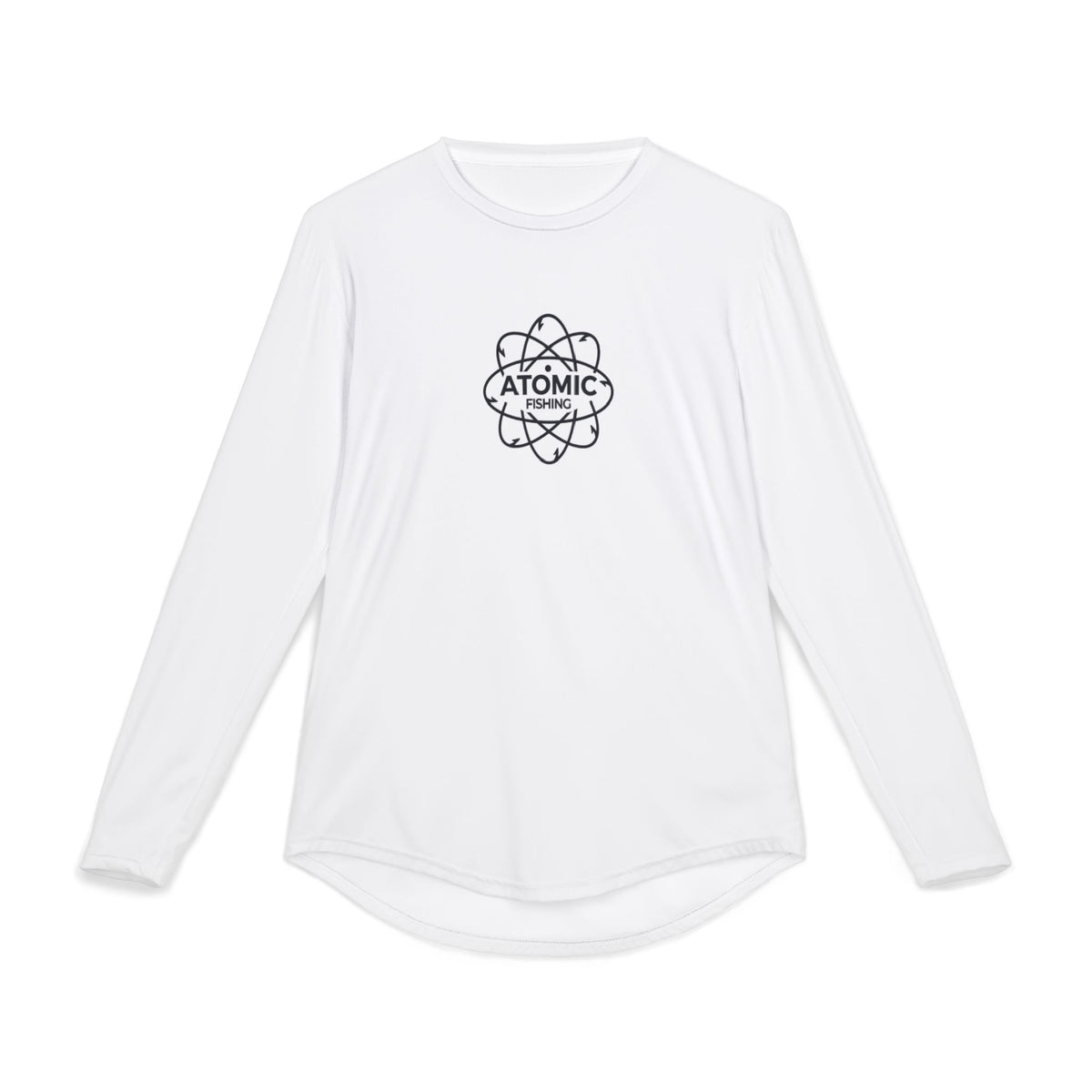 Atomic Fishing UV Long Sleeve Shirt — "Lm (Large Mouth Bass)" Graphic