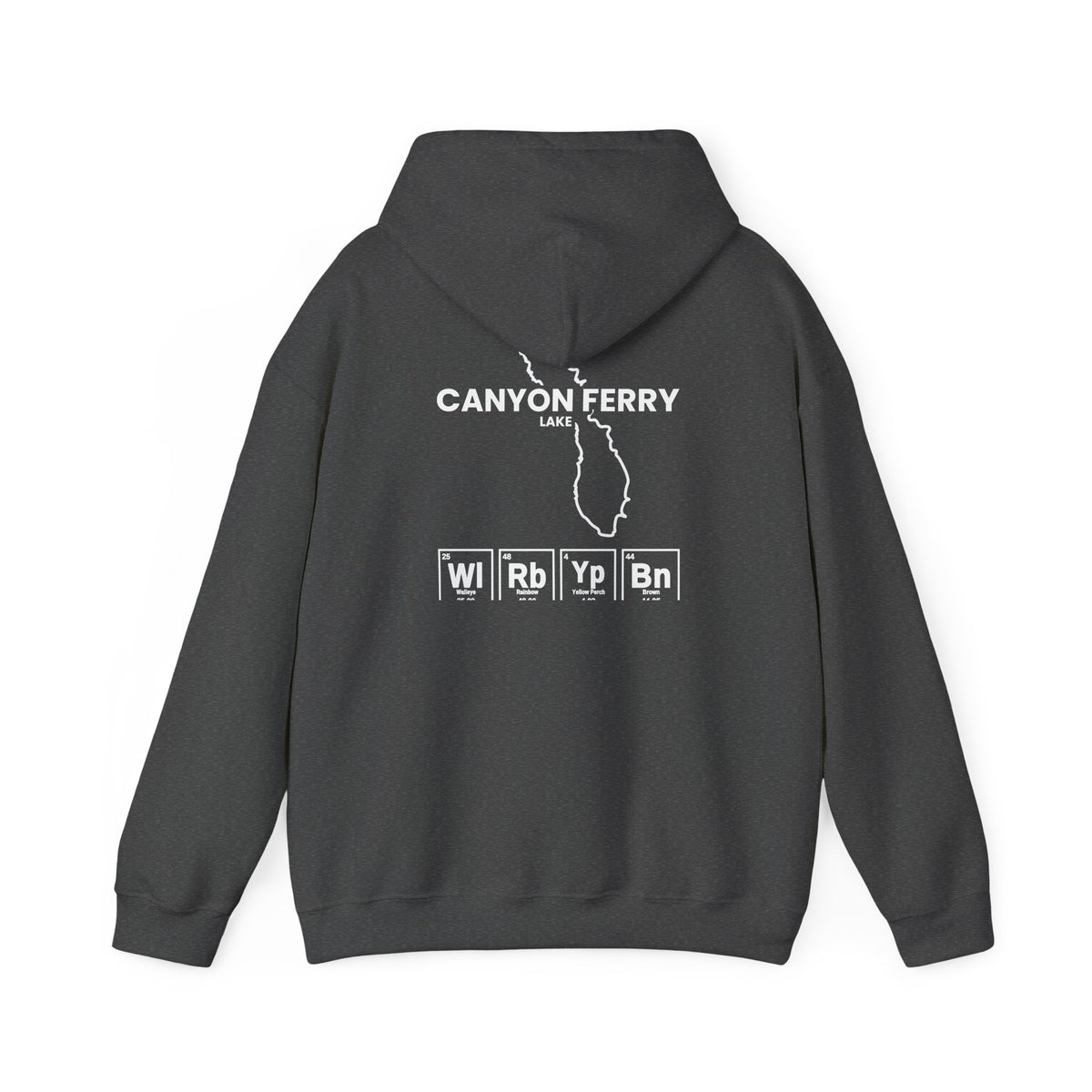 Canyon Ferry Lake, Montana Hoodie-9
