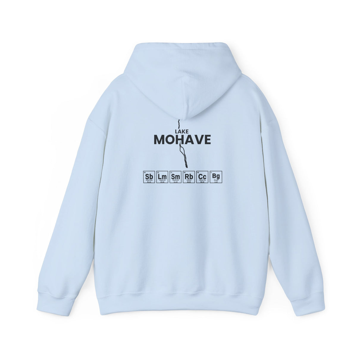 Lake Mohave, Nevada Hoodie-11