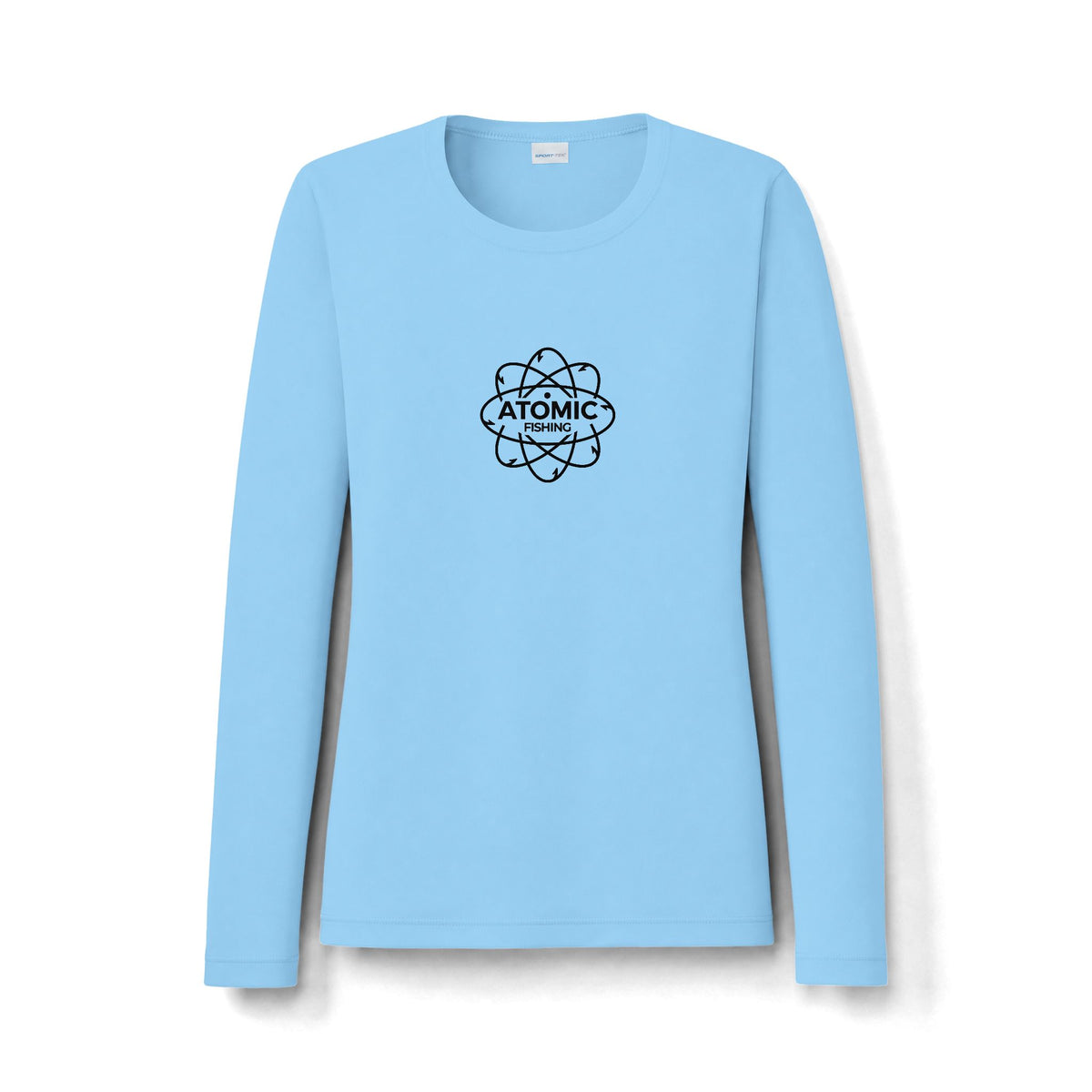 Women's Atomic Fishing Long Sleeve — "Ab" Albacore Graphic UV Shirt