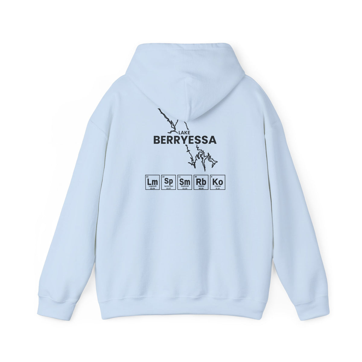 Lake Berryessa, California Hoodie-11