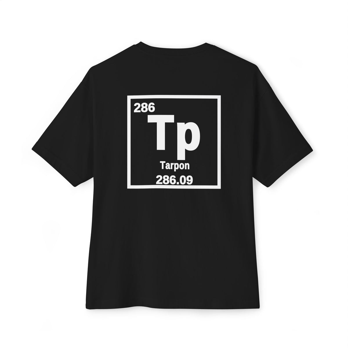Tarpon 'Atomic Fishing' Tee — Vintage Atom Logo Graphic Shirt — Black-1
