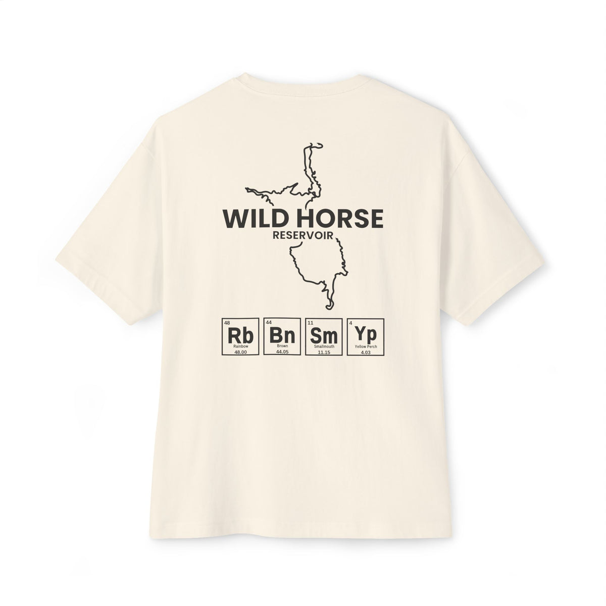 Wild Horse Reservoir, Nevada Tee-7