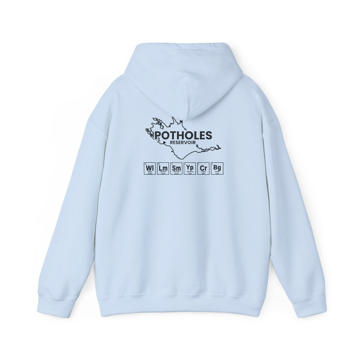 Potholes Reservoir, Washington Hoodie-11