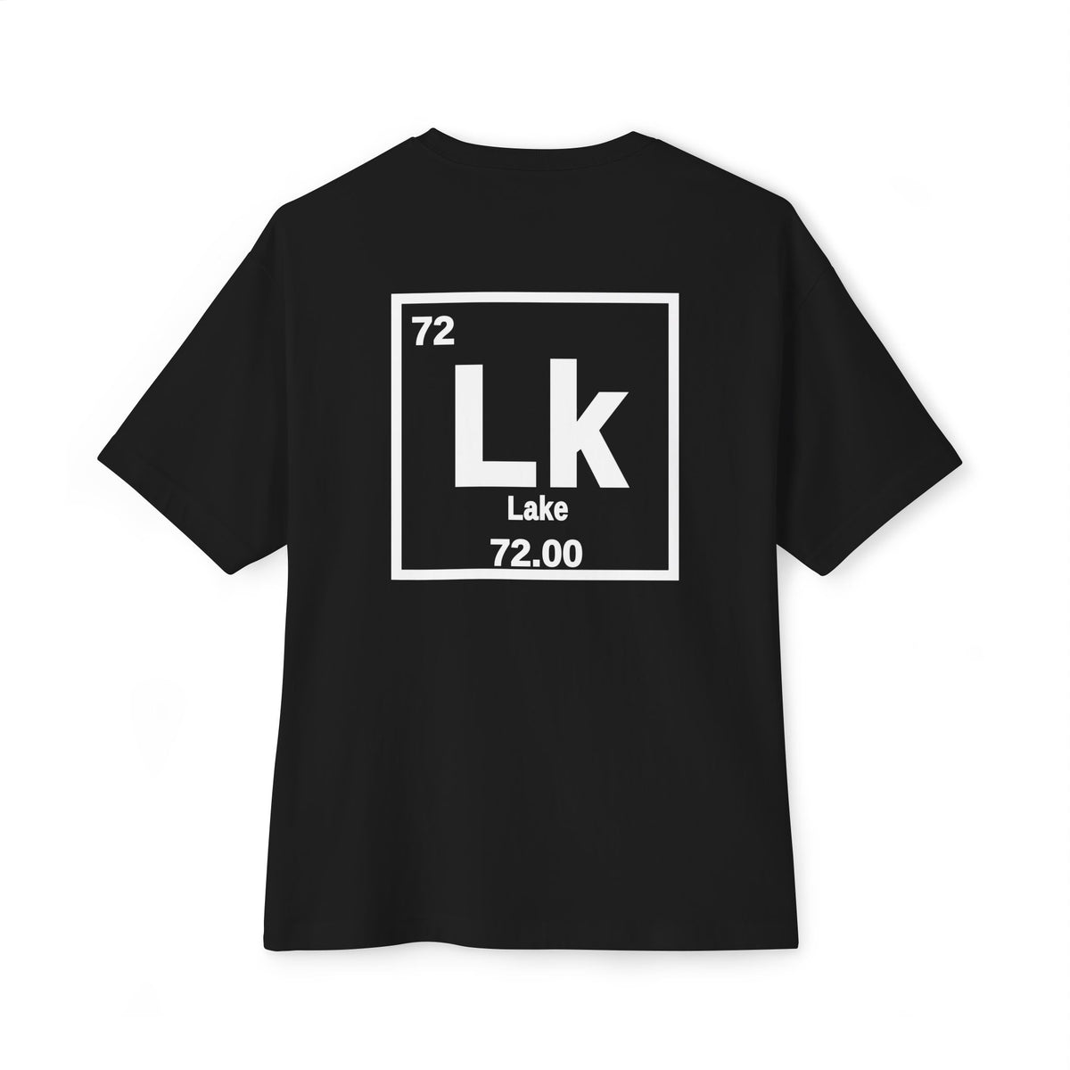 Lake Trout 'Atomic Fishing' Tee — Vintage Atom Logo Graphic Shirt — Black-3