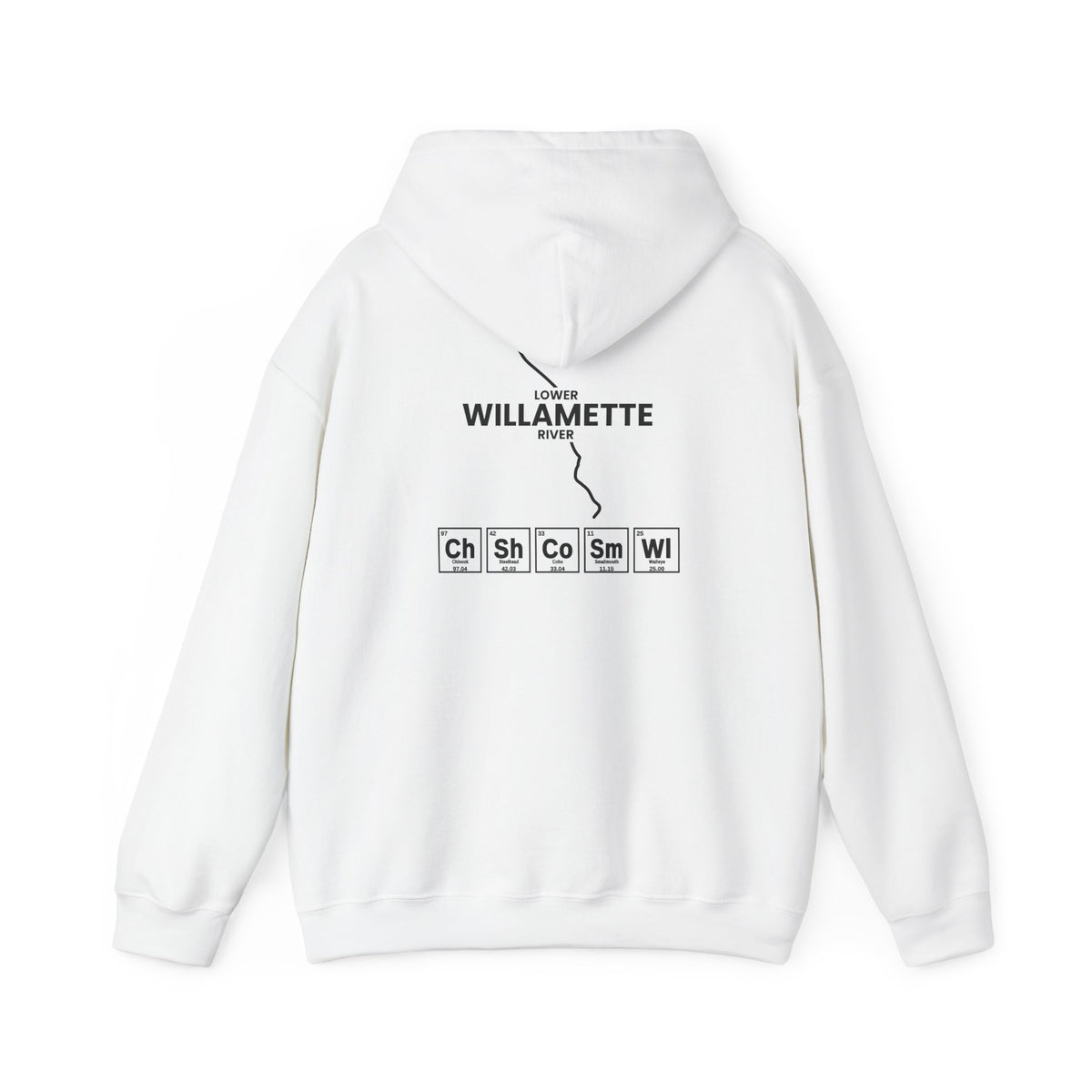 Lower Willamette River Hoodie