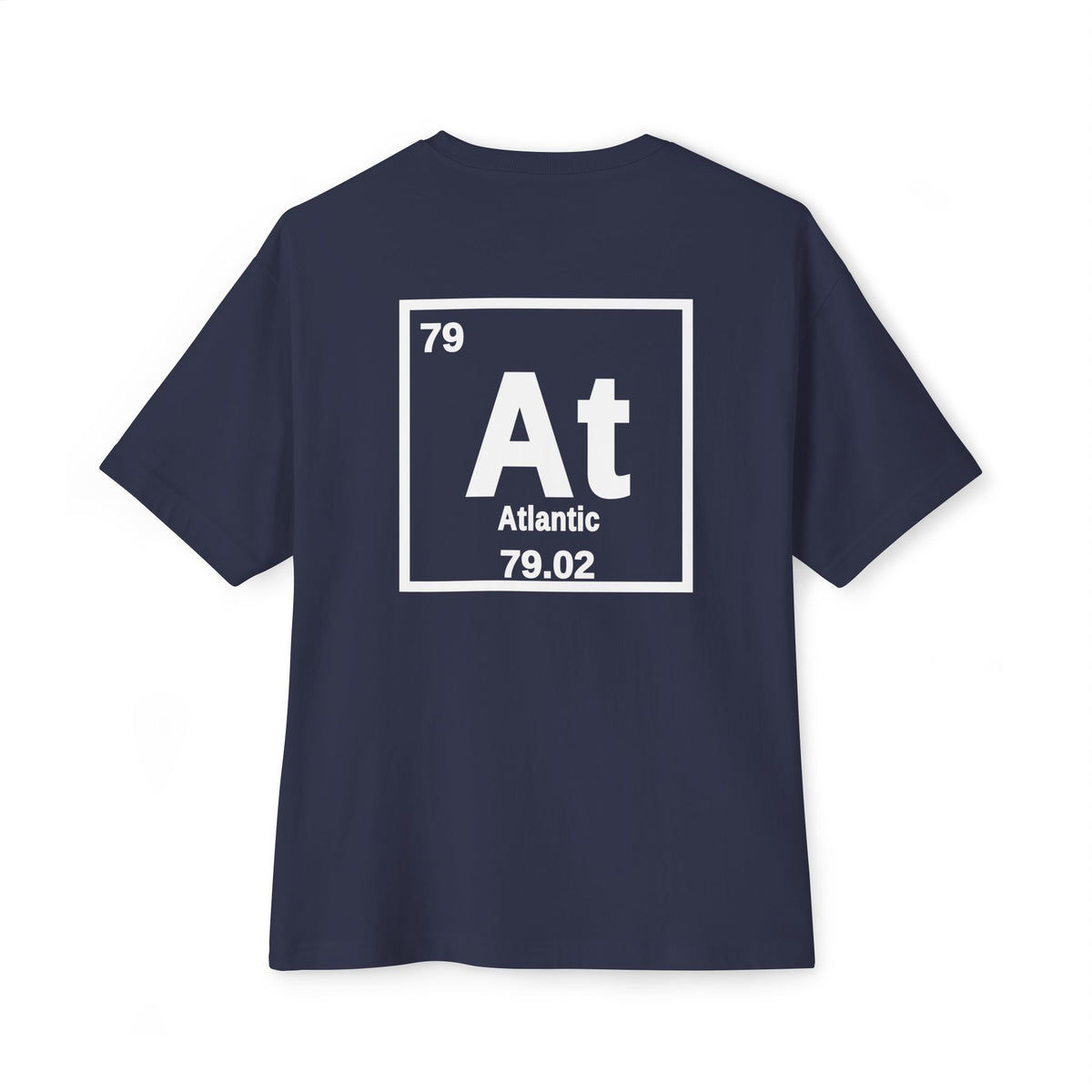 Atlantic Salmon 'Atomic Fishing' Tee — Vintage Atom Logo Graphic Shirt — Black-7