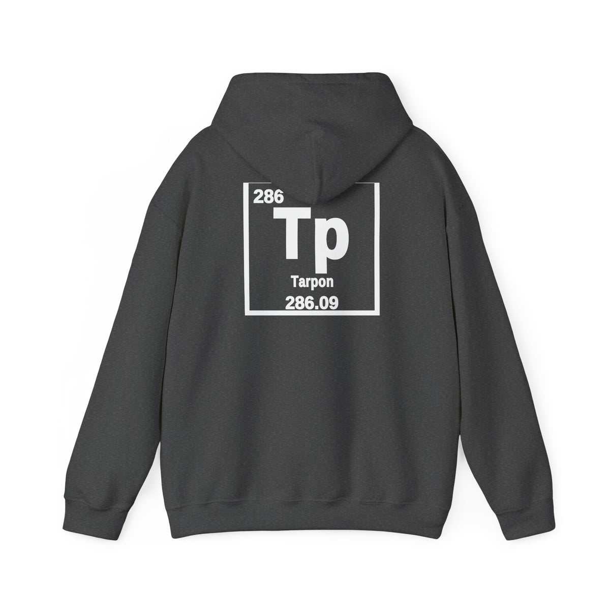 Tarpon 'Atomic Fishing' Hoodie – Fishing Logo Pullover — Black-5