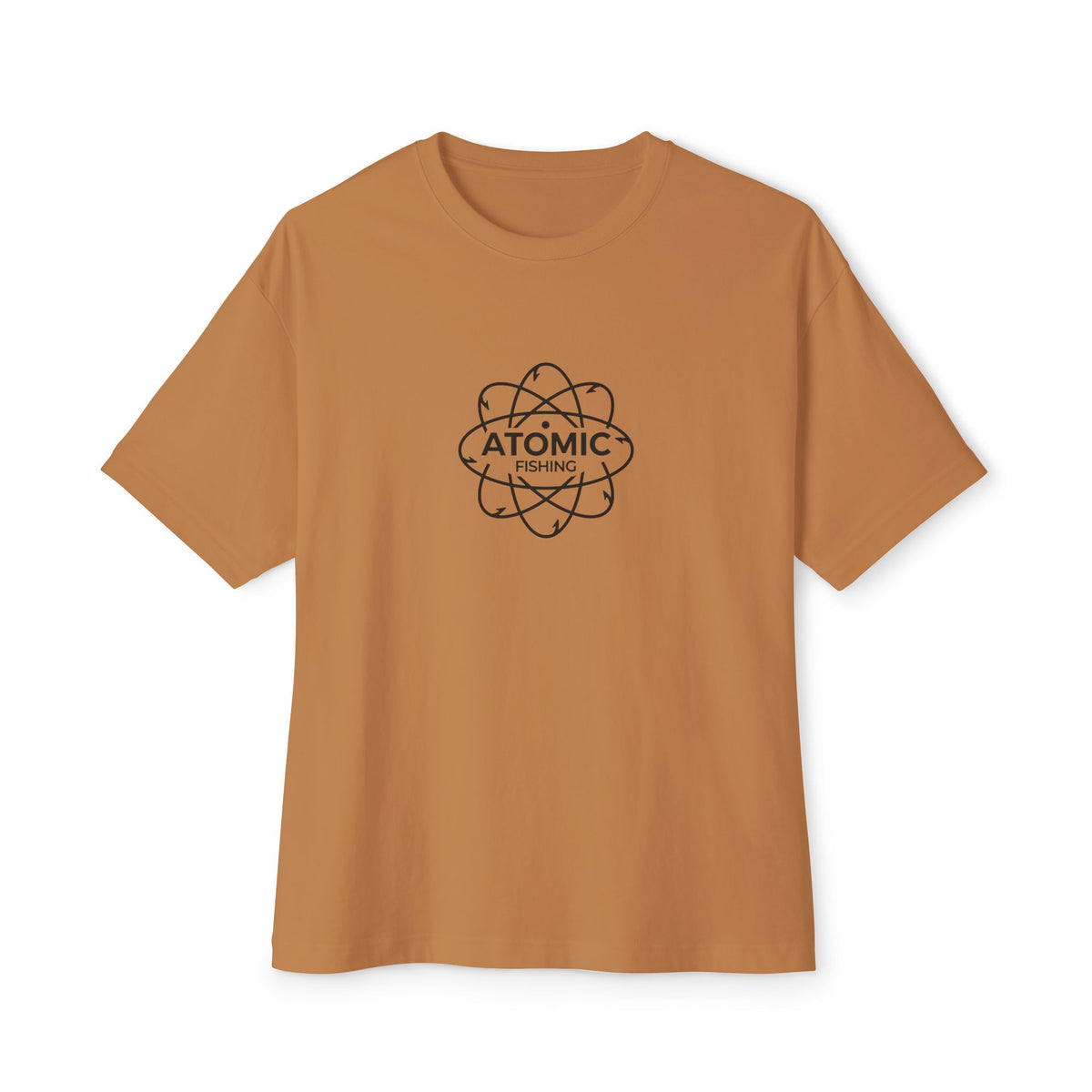 Walleye 'Atomic Fishing' Tee — Vintage Atom Logo Graphic Shirt-8
