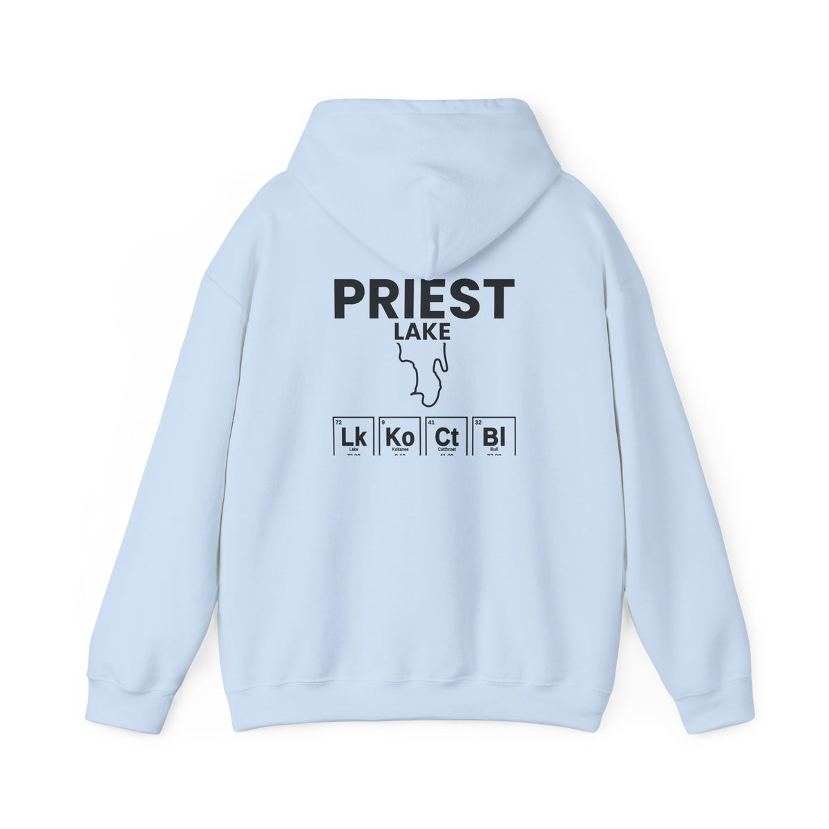 Priest Lake, Idaho Hoodie-11