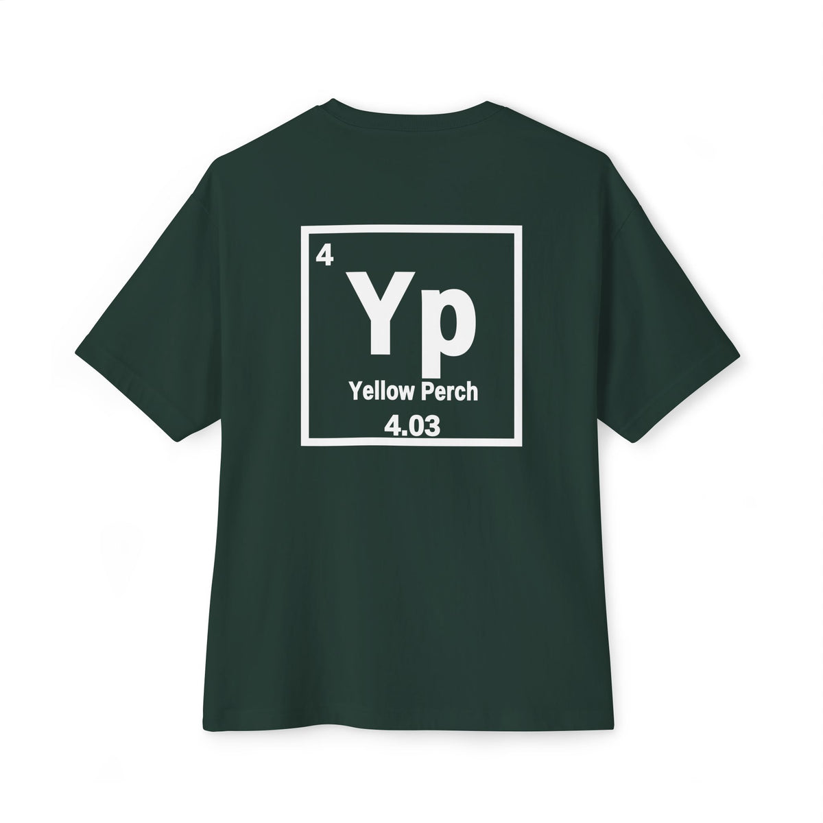 Yellow Perch 'Atomic Fishing' Tee — Vintage Atom Logo Graphic Shirt — Black-5