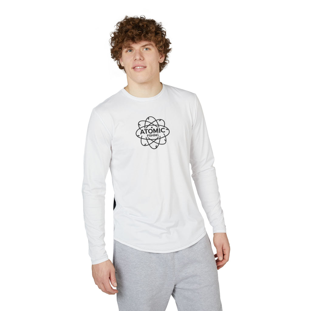Atomic Fishing UV Long Sleeve Shirt — "Lm (Large Mouth Bass)" Graphic