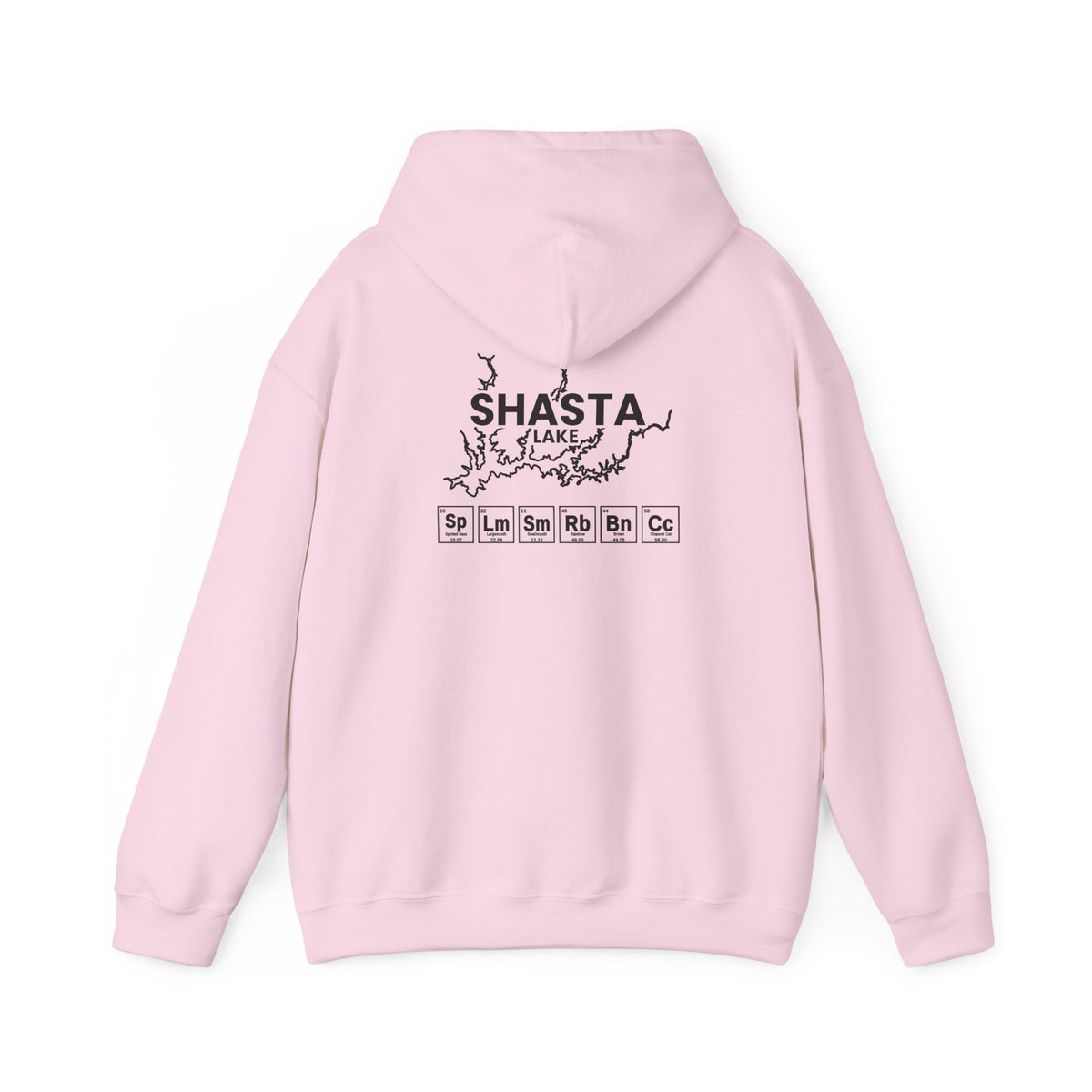 Shasta Lake, California Hoodie-17