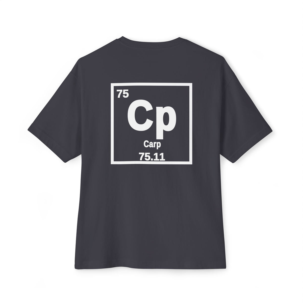 Carp 'Atomic Fishing' Tee — Vintage Atom Logo Graphic Shirt — Black-3