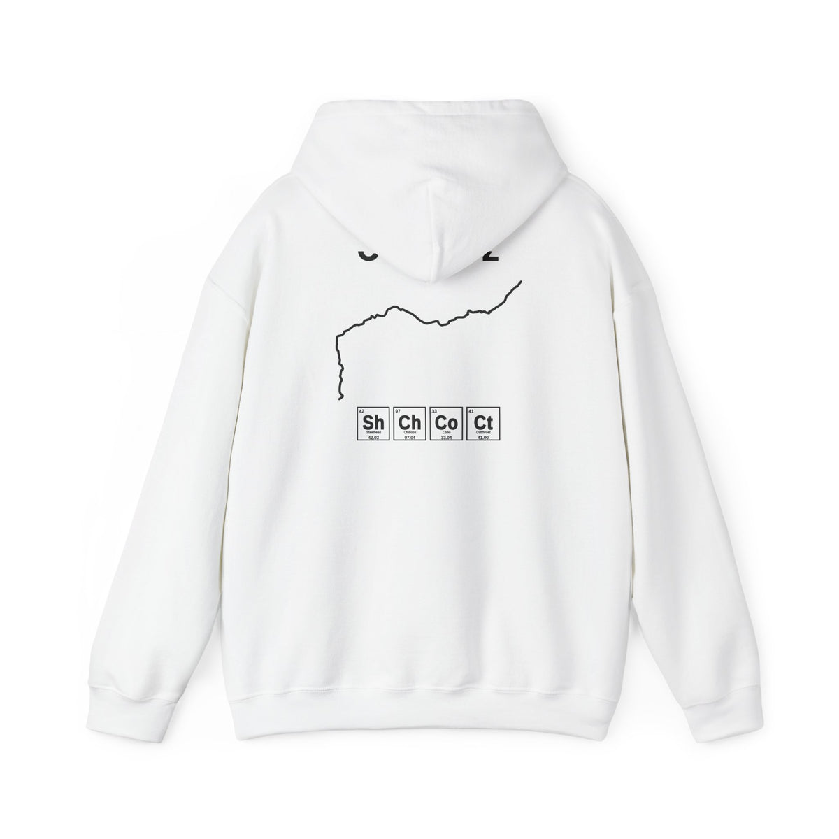 Cowlitz River, Washington Hoodie