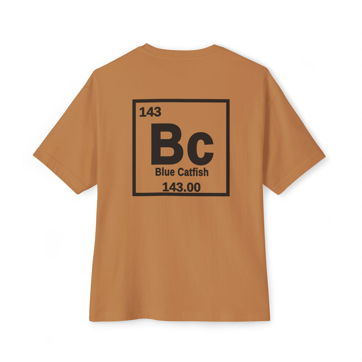 Blue Catfish 'Atomic Fishing' Tee — Vintage Atom Logo Graphic Shirt-7
