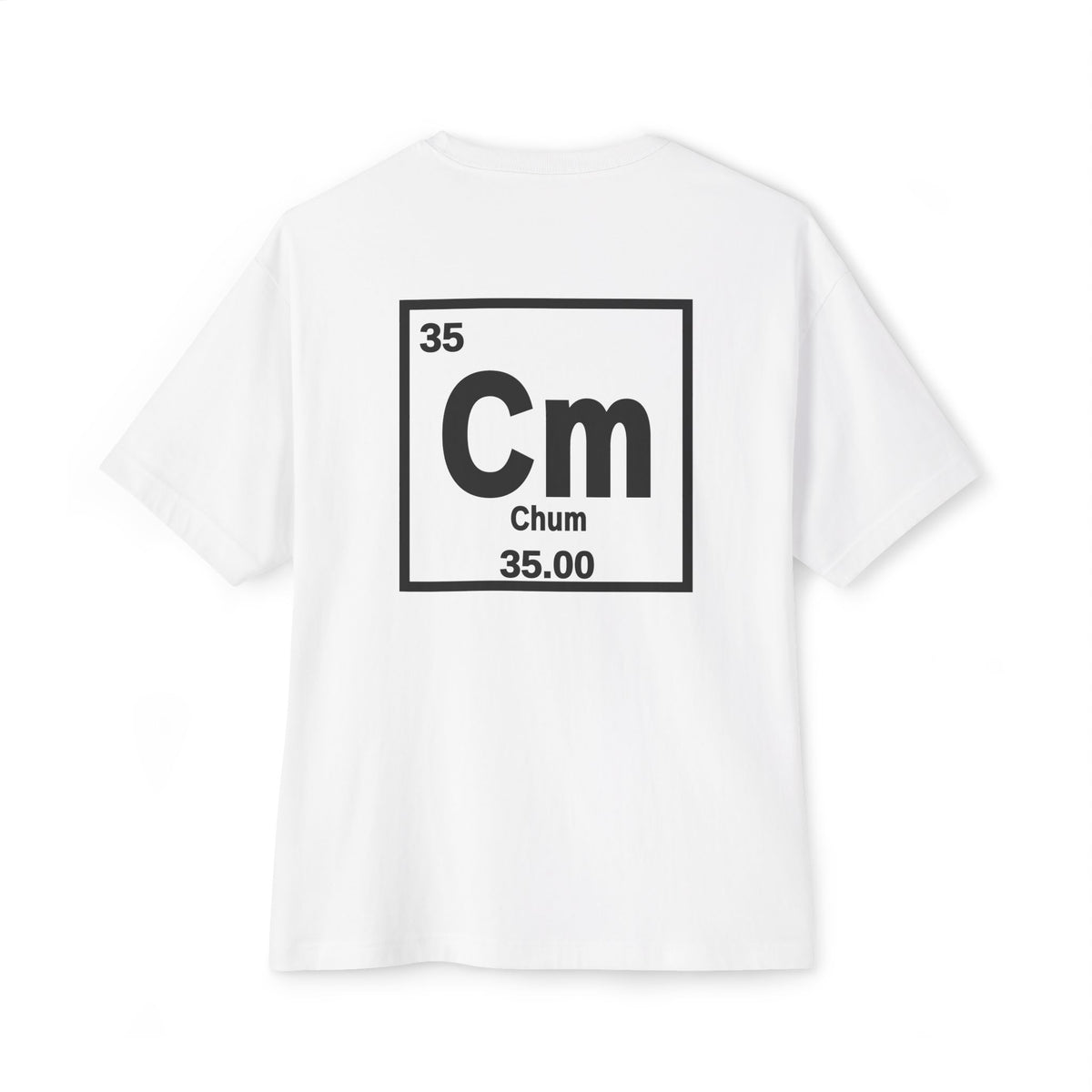 Chum Salmon 'Atomic Fishing' Tee — Vintage Atom Logo Graphic Shirt-1