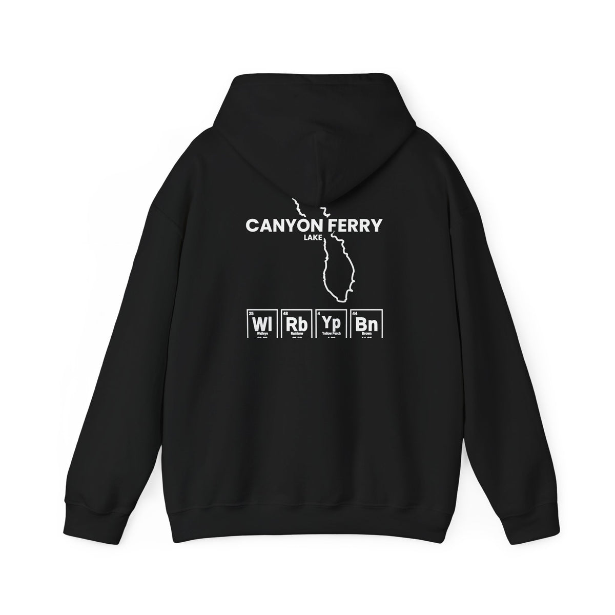 Canyon Ferry Lake, Montana Hoodie-3