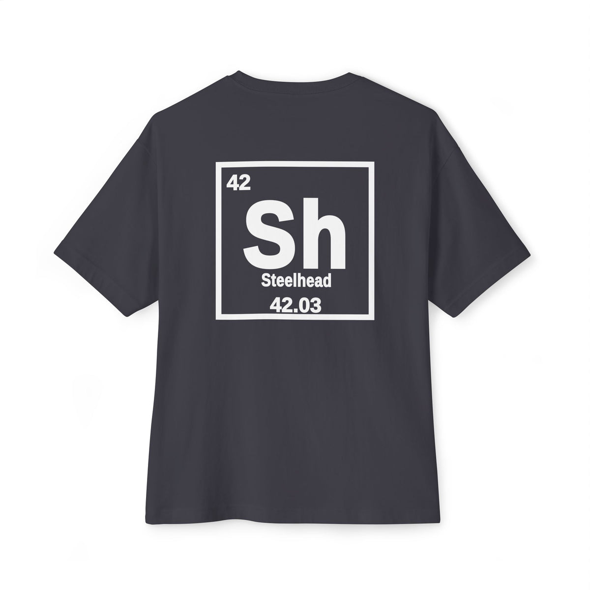 Steelhead 'Atomic Fishing' Tee — Vintage Atom Logo Graphic Shirt-11