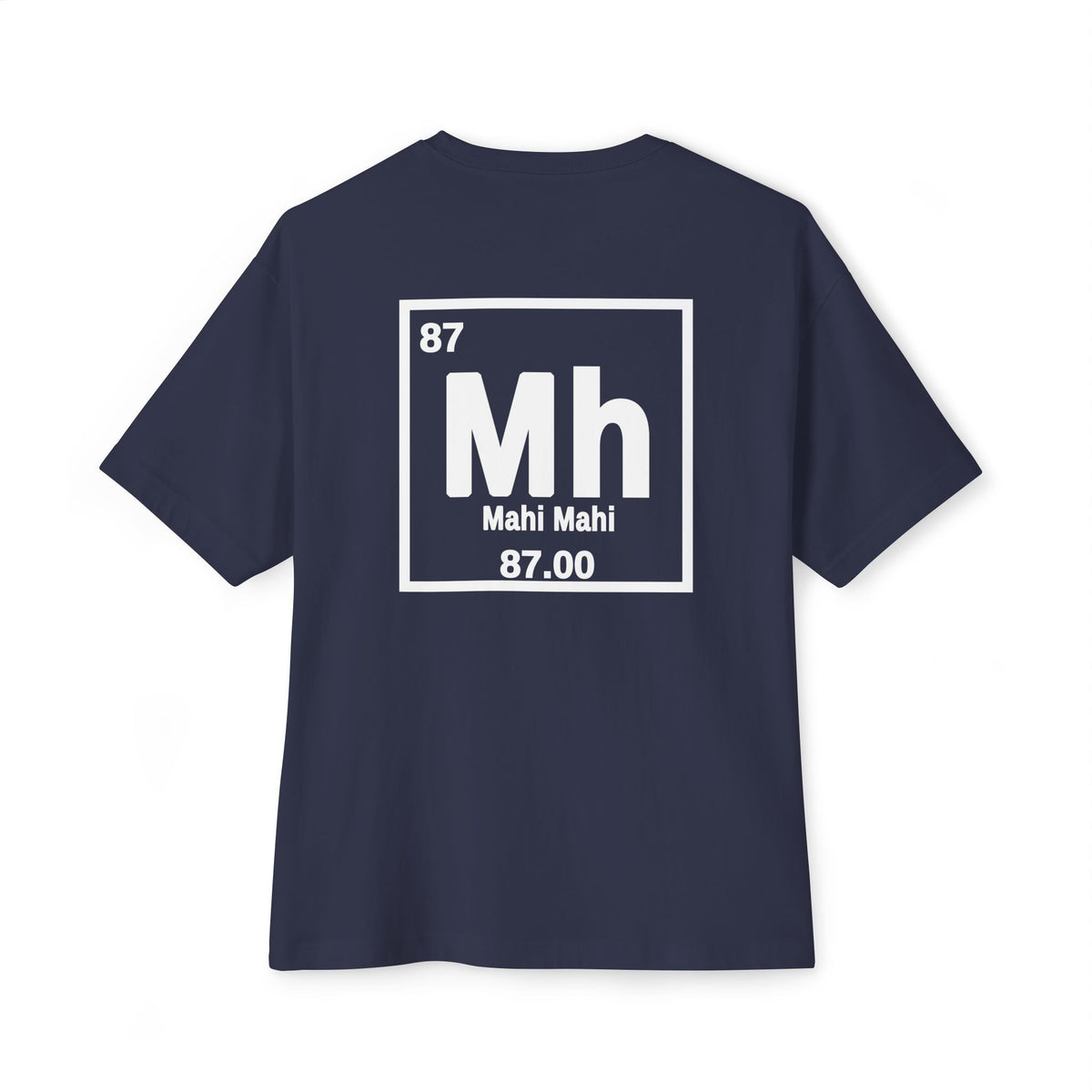 Mahi Mahi 'Atomic Fishing' Tee — Vintage Atom Logo Graphic Shirt — Black-7