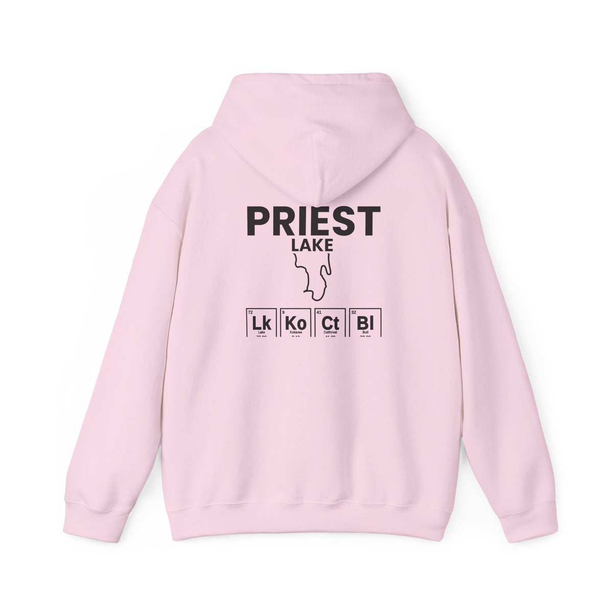 Priest Lake, Idaho Hoodie-17