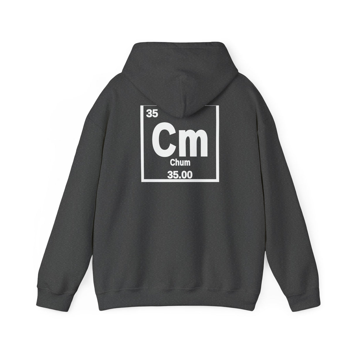 Chum Salmon 'Atomic Fishing' Hoodie – Fishing Logo Pullover — Black-5