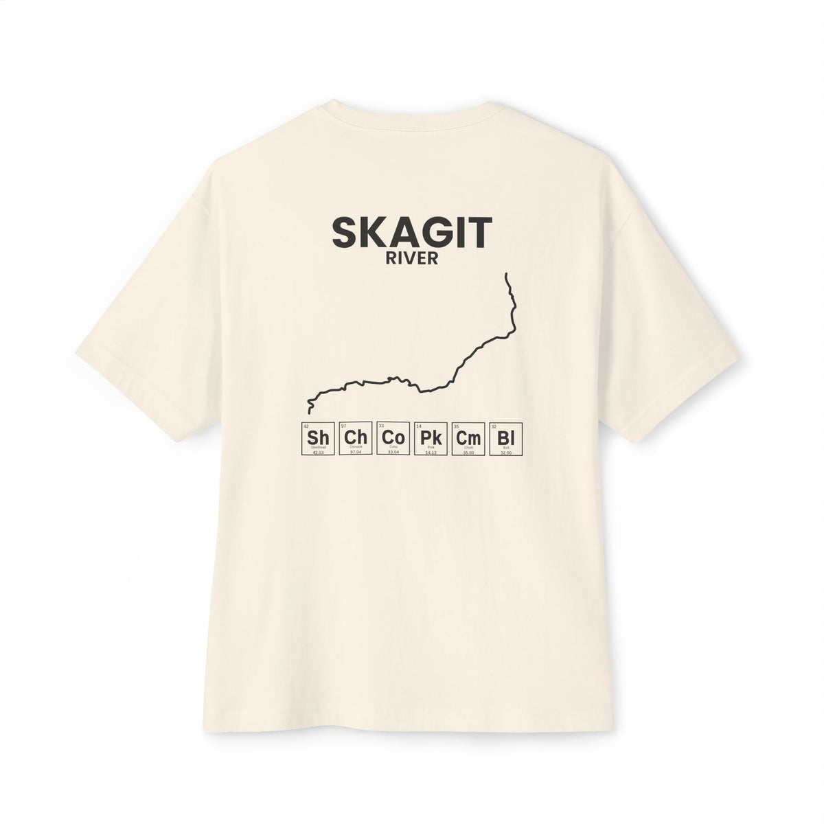 Skagit River, Washington Tee-7
