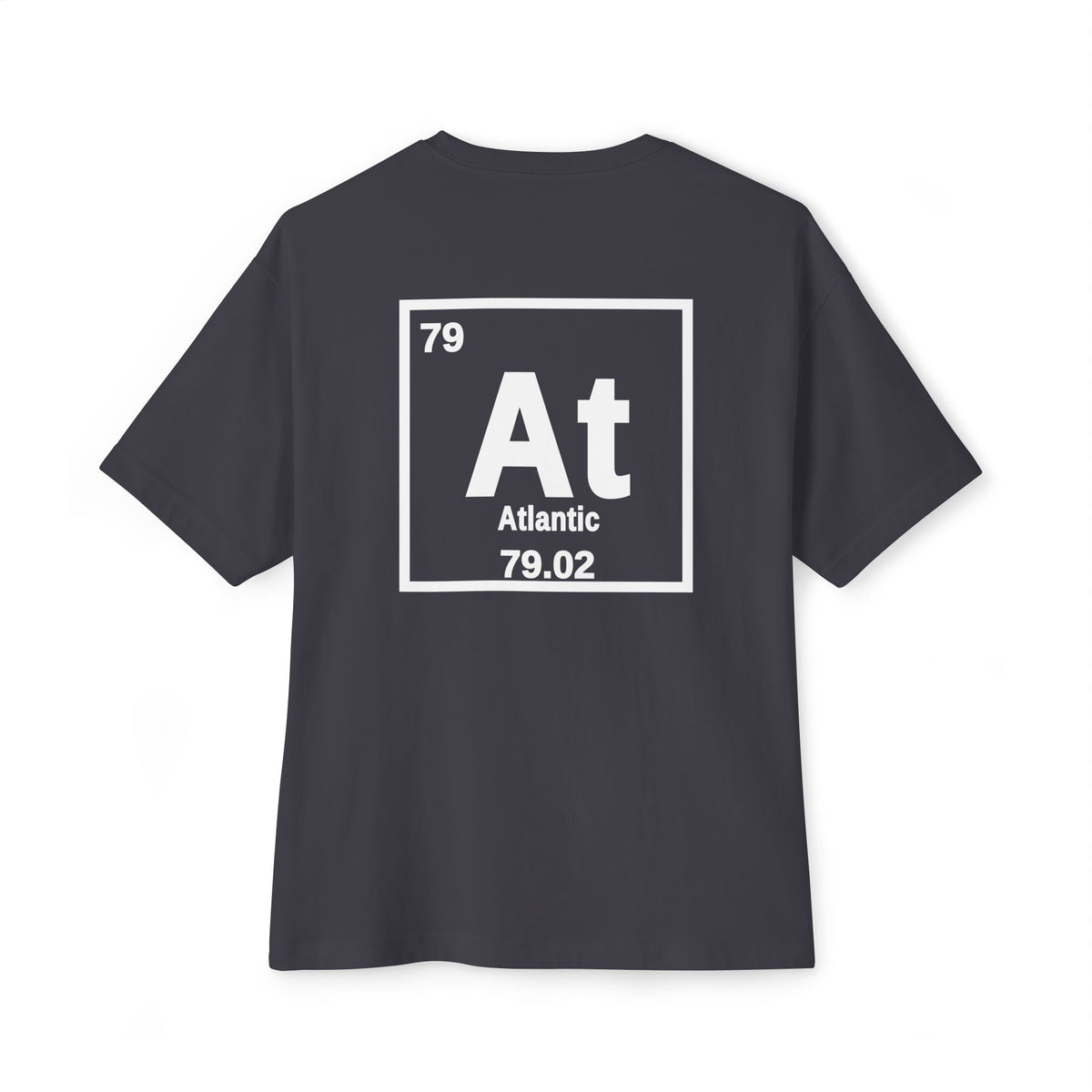 Atlantic Salmon 'Atomic Fishing' Tee — Vintage Atom Logo Graphic Shirt — Black-3