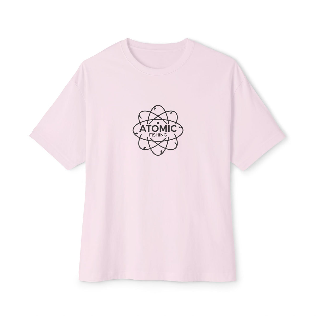 Brown Trout 'Atomic Fishing' Tee — Vintage Atom Logo Graphic Shirt-4