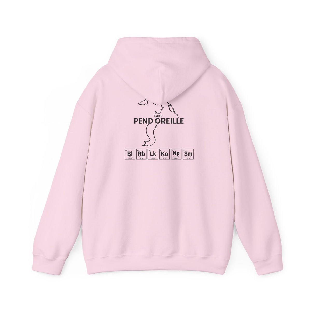Lake Pend Oreille, Idaho Hoodie-17