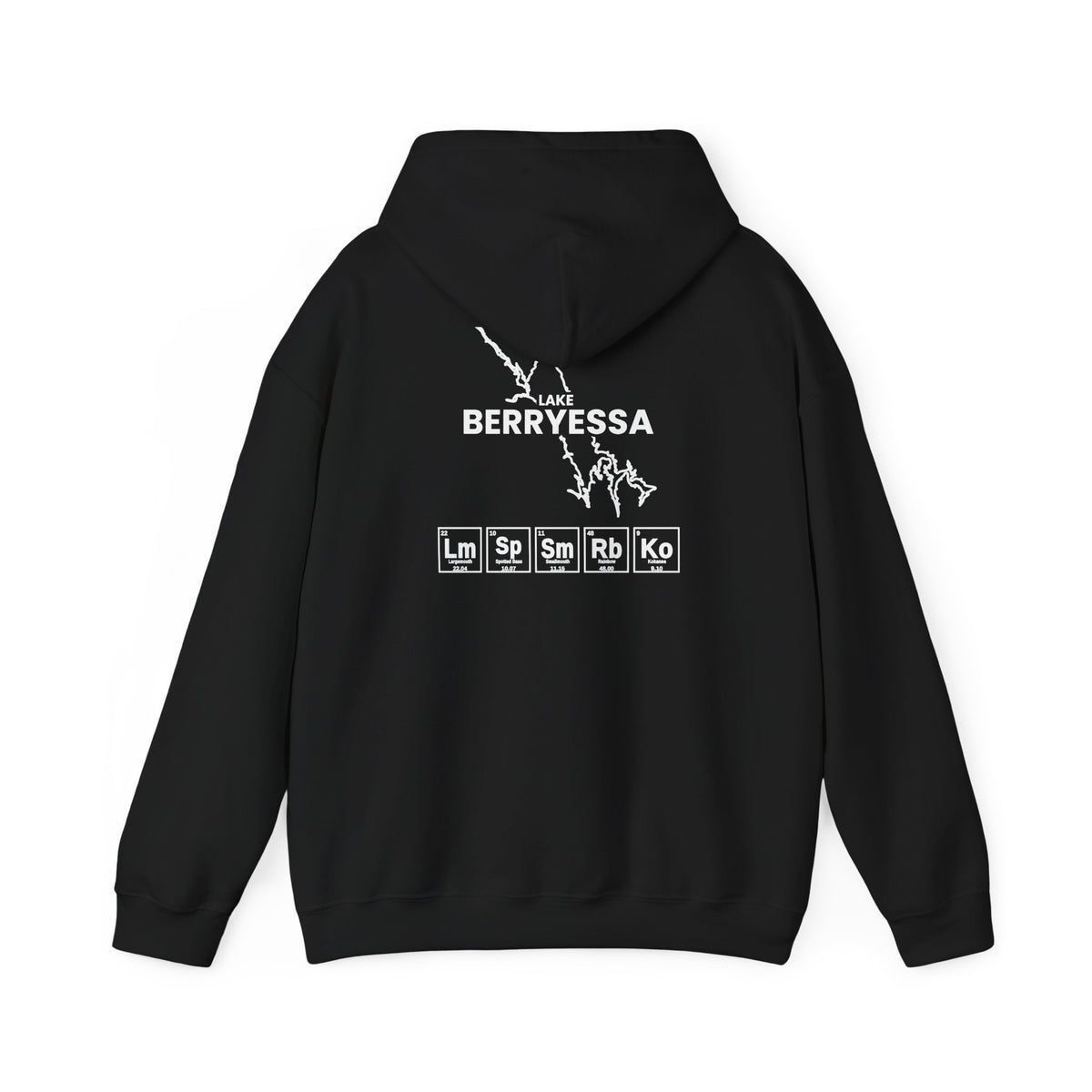Lake Berryessa, California Hoodie-3