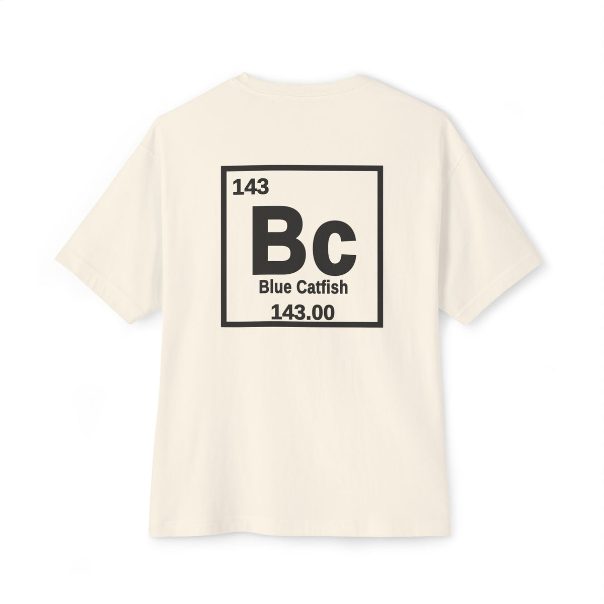 Blue Catfish 'Atomic Fishing' Tee — Vintage Atom Logo Graphic Shirt-5