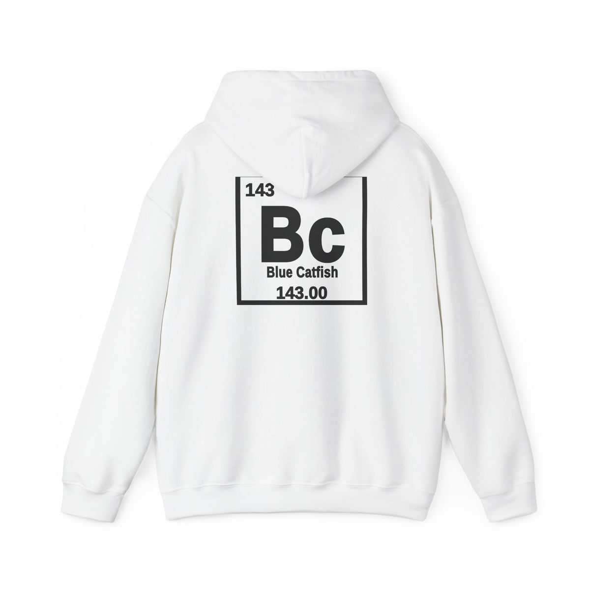 Blue Catfish 'Atomic Fishing' Hoodie – Fishing Logo Pullover