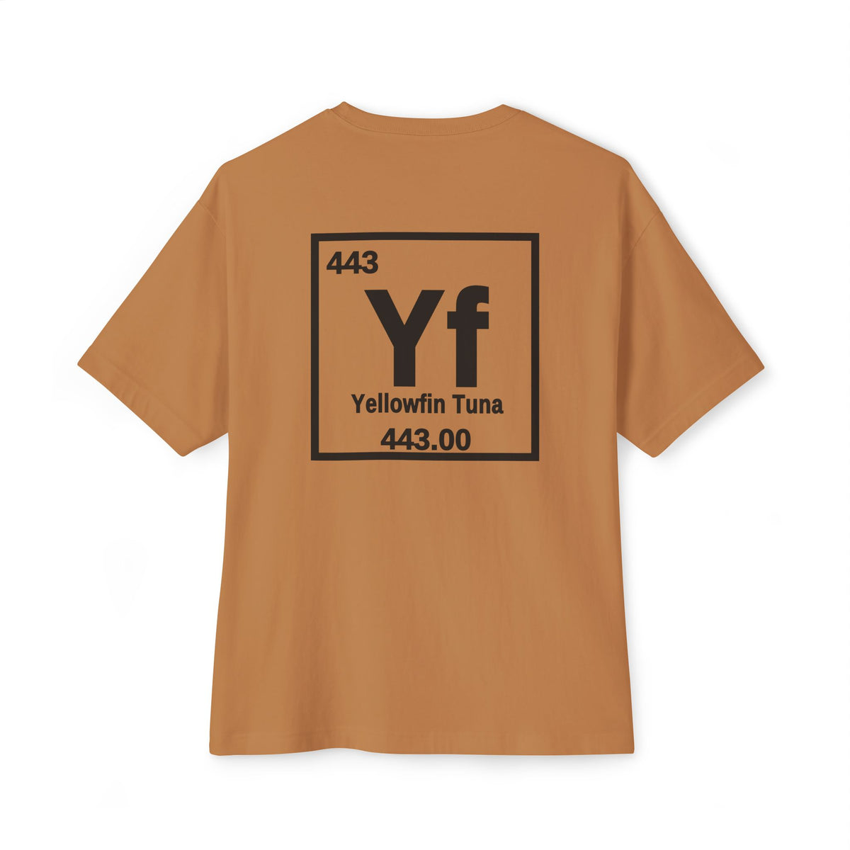 Yellowfin Tuna 'Atomic Fishing' Tee — Vintage Atom Logo Graphic Shirt-7
