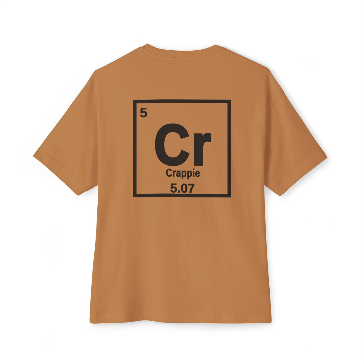 Crappie 'Atomic Fishing' Tee — Vintage Atom Logo Graphic Shirt-7