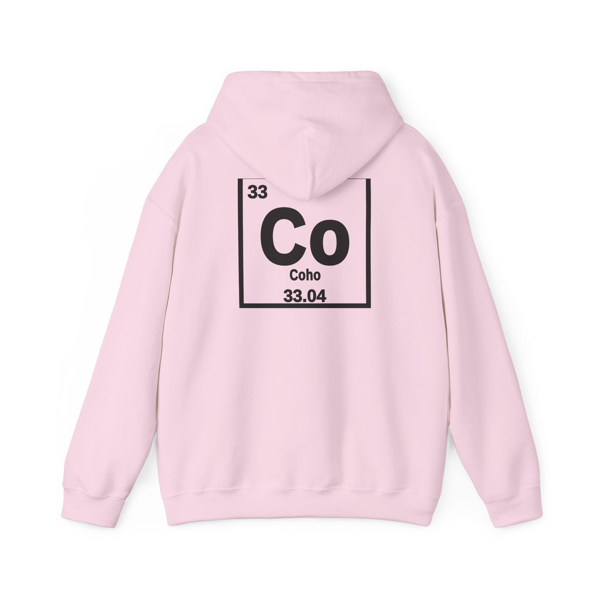 Coho Salmon 'Atomic Fishing' Hoodie – Fishing Logo Pullover-7