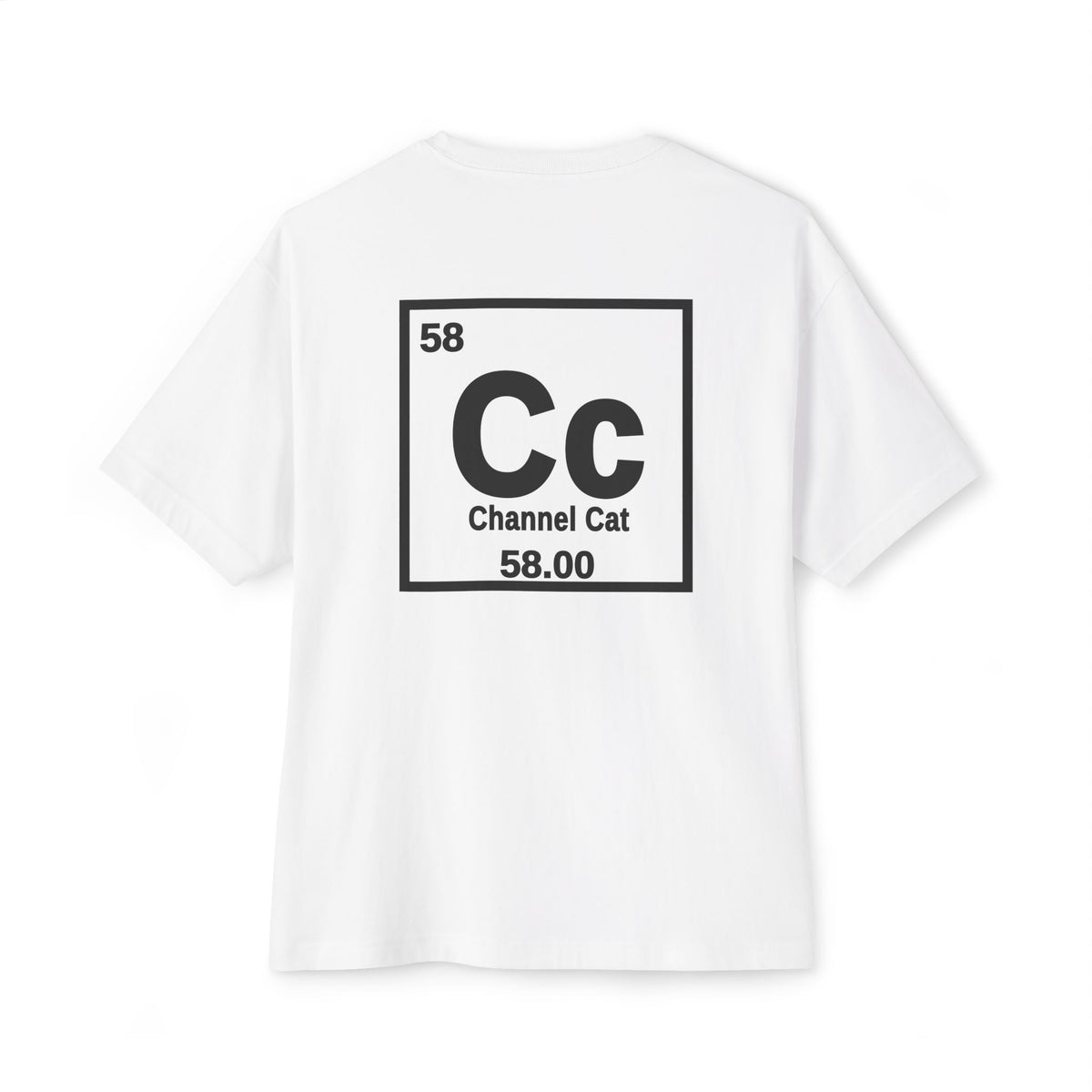 Channel Catfish 'Atomic Fishing' Tee — Vintage Atom Logo Graphic Shirt
