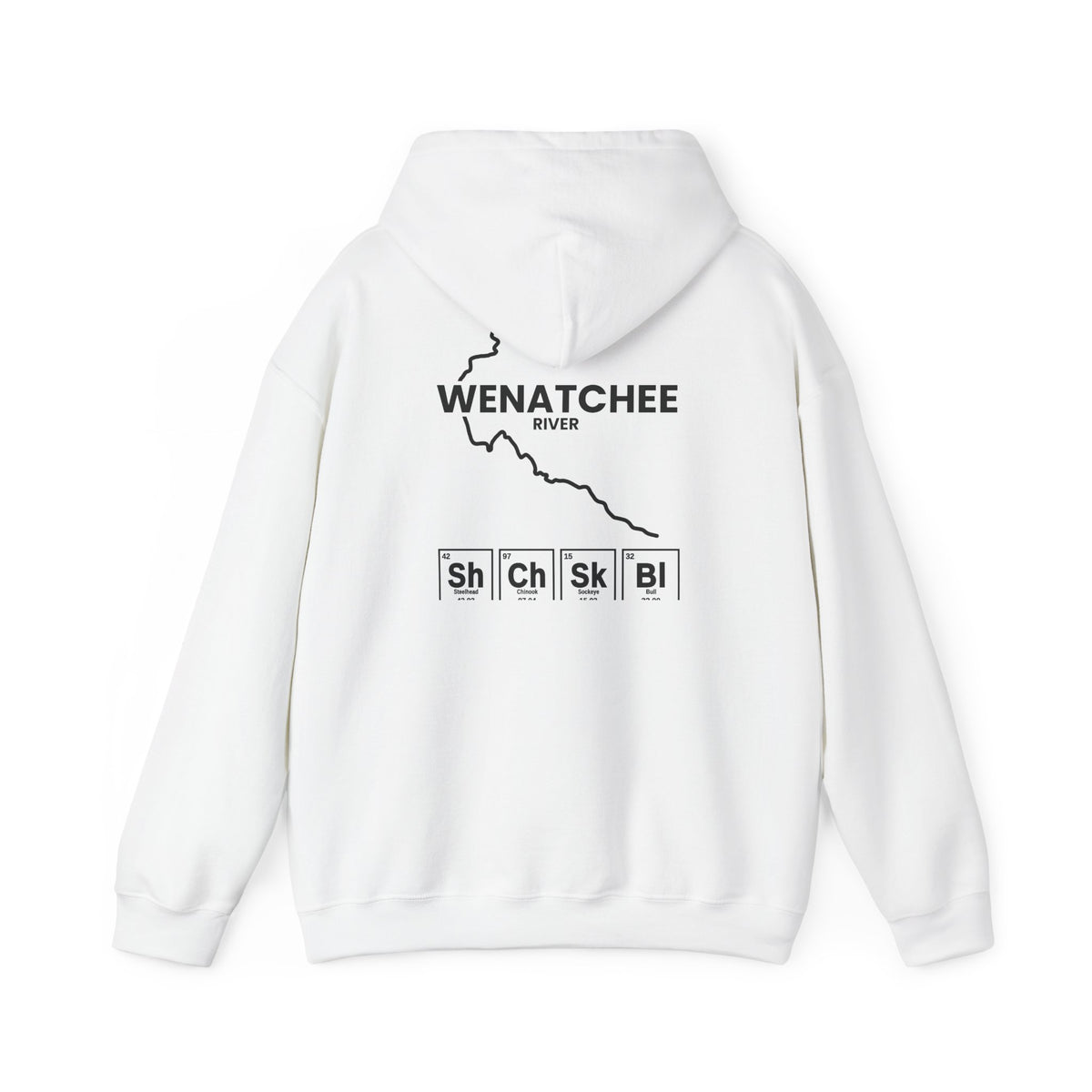 Wenatchee River, Washington Hoodie