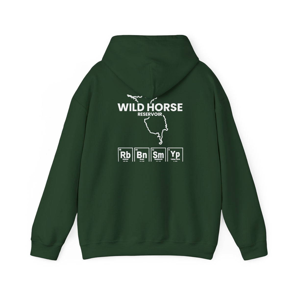Wild Horse Reservoir, Nevada Hoodie-7
